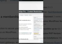 Best Membership Plugin in wordpres #shorts #wordpress