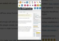 How to use disable emojis in wordpress #wordpress #shorts