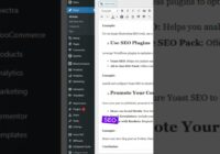 Advance SEO using Yoast SEO in wordpress #shorts #wordpress