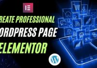 How to Create Professional WordPress Pages Using Elementor #shorts #wordpress