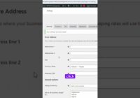 Setting Up Tax Options in Woo Commerce  #shorts #wordpress