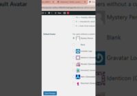Managing user avatars in wordpress  #shorts #wordpress