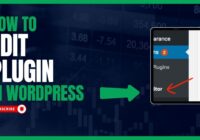 how to edit plugin in wordpress