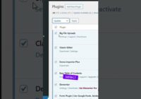 How to update installed plugins in WordPress #shorts #wordpress