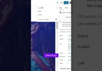 How to use the preview feature in WordPress #shorts #wordpress