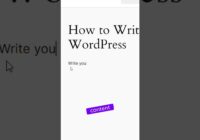 How to write a new post in WordPress #shorts #wordpress