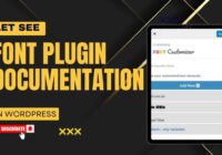 Font Plugin Documentation In WordPress