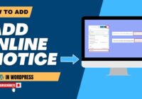 how can add Inline Notice in wordpress  #shorts #wordpress