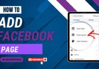 how to add facebook page in wordpress