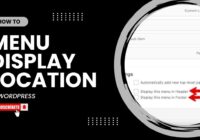 How To Menu Display Location In WordPress