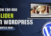 How can add slider in wordpress