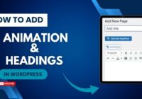 How To Add Heading Animation In WordPress